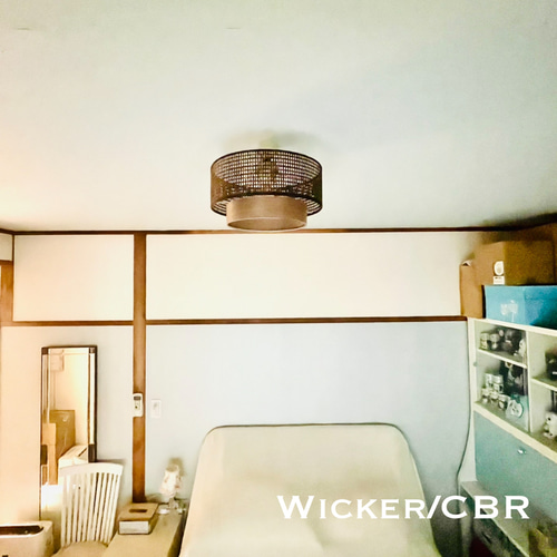 シーリングライト 照明 Wicker/CBR 天井 ウィッカー和紙 天然木 シーリングライト 照明 Wicker/CBR 天井 ウィッカー和紙 天然木