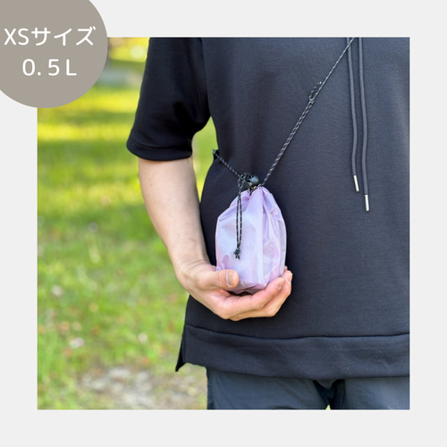 4サイズセット】全8色 ナイロン巾着袋 スタッフバッグ スタッフ