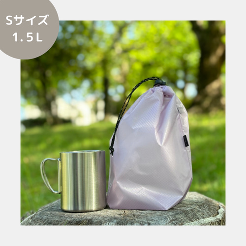 4サイズセット】全8色 ナイロン巾着袋 スタッフバッグ スタッフ