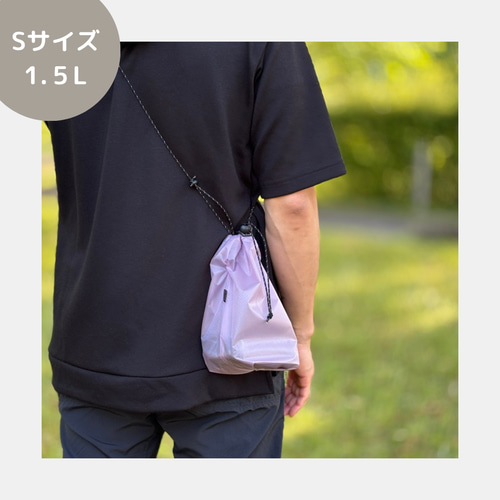 4サイズセット】全8色 ナイロン巾着袋 スタッフバッグ スタッフ