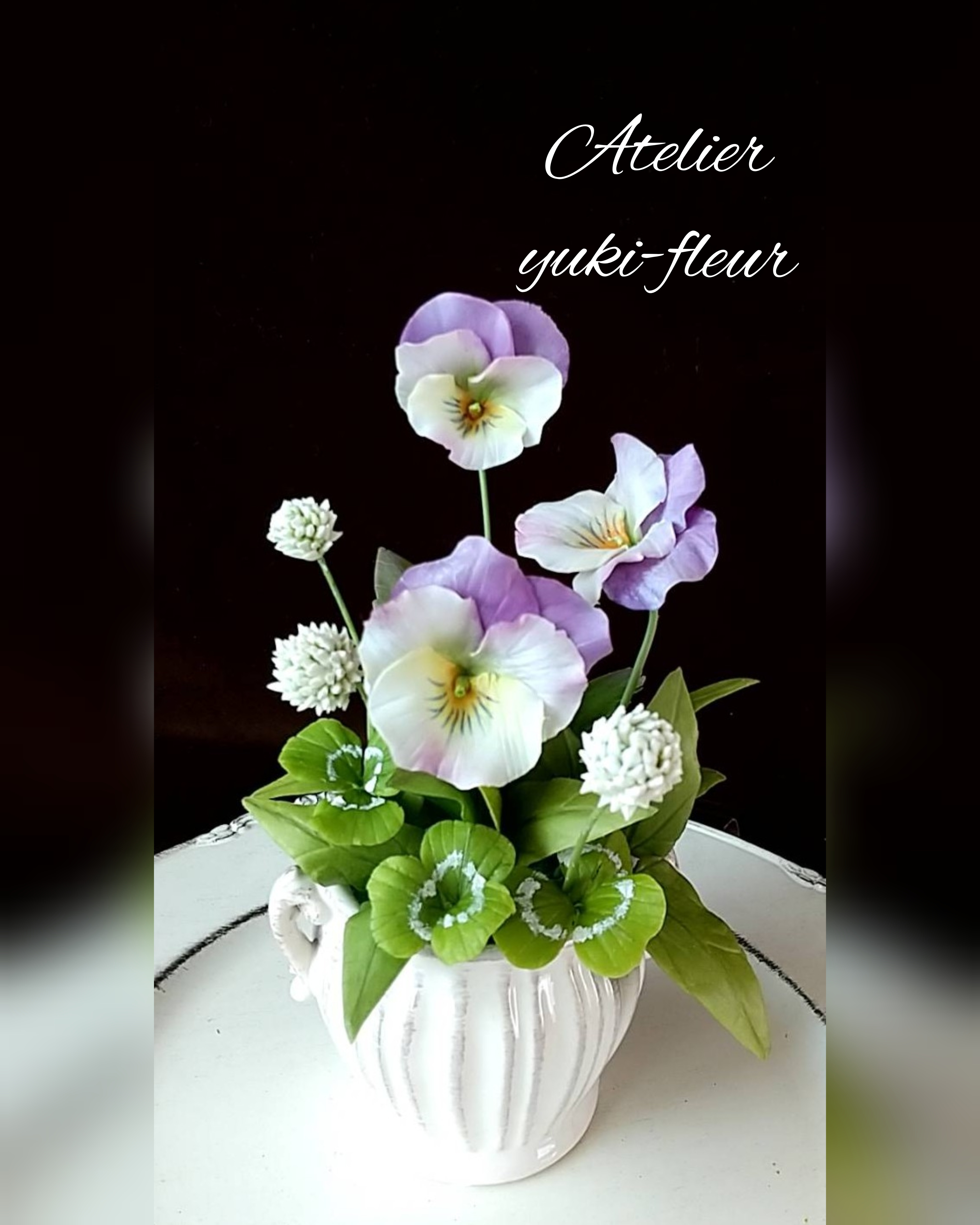 ★粘土の花[花摘みー7]★