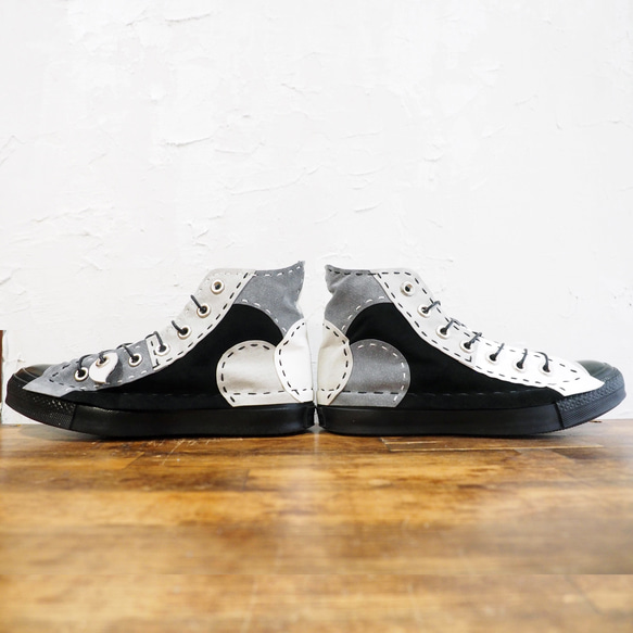 【受注制作】 ﾓﾉｸﾛ ﾁｸﾁｸ靴 HI 16ピース 黒ソール 9枚目の画像