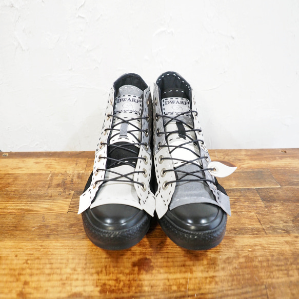 【受注制作】 ﾓﾉｸﾛ ﾁｸﾁｸ靴 HI 16ピース 黒ソール 7枚目の画像