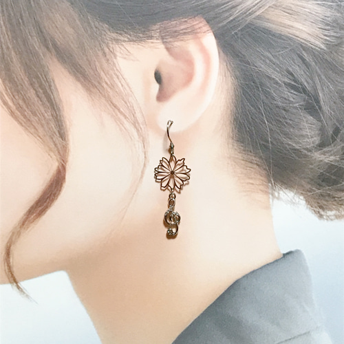 楽器♬ イヤホンジャック ネックレス ピアスに♬