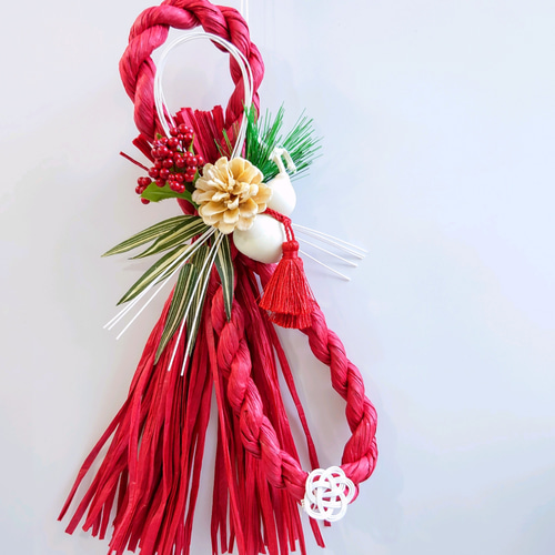 infinity 2025 new year【しめ縄飾り】Red＆W『超早割祭2024』『早割