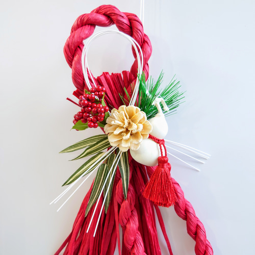 infinity 2025 new year【しめ縄飾り】Red＆W『超早割祭2024』『早割