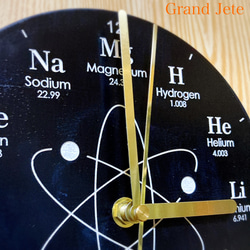 元素周期表壁掛け時計 WC-03　<受注製作> 3枚目の画像