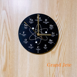 元素周期表壁掛け時計 WC-03　<受注製作> 2枚目の画像
