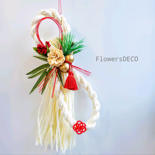 infinity 2025 new year【しめ縄飾り】Red＆W『超早割祭2024』『早割