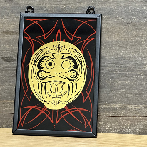 ウォーターギルディングアート 24金ダルマ 18金アイローズ アート