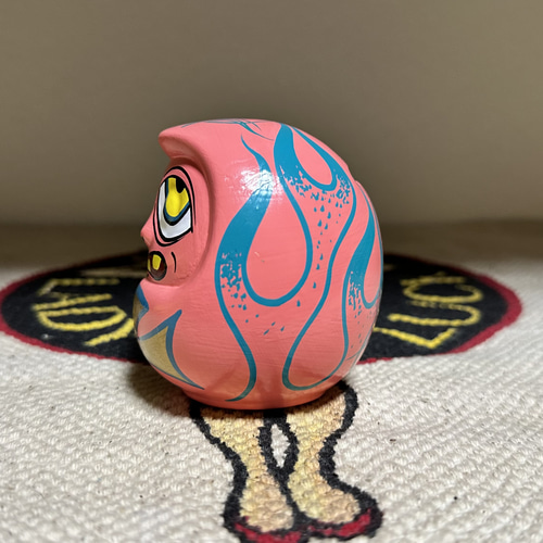 MADダルマ2.2 ピンストライプ 手書き アートワーク アメリカ雑貨 小物