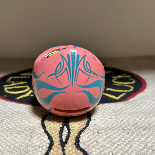 MADダルマ2.2 ピンストライプ 手書き アートワーク アメリカ雑貨 小物