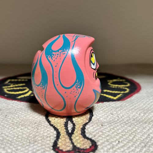 MADダルマ2.2 ピンストライプ 手書き アートワーク アメリカ雑貨 小物