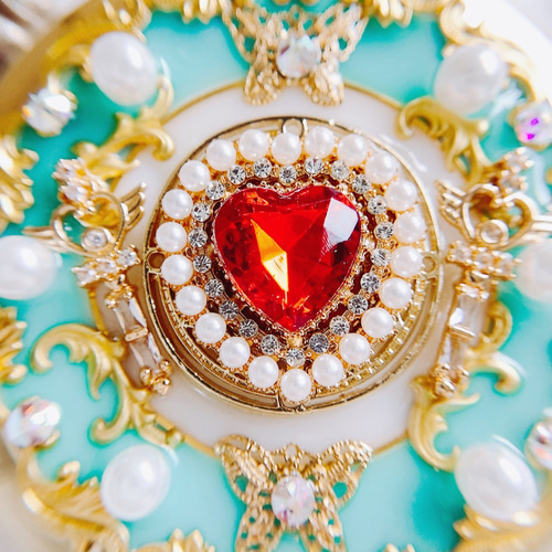 キラキラ魔法のプリンセスコンパクト 両面ミラー 手鏡 momoxx 通販