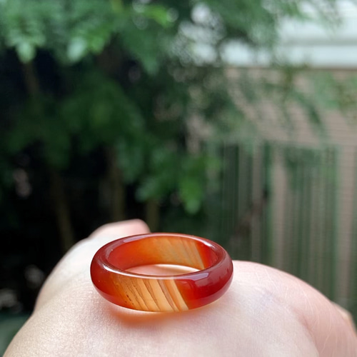 天然石 アゲート メノウリング メノウ指輪 指輪 リング 指輪・リング