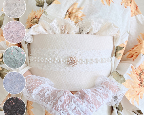 フリル帯揚げ レースフリル帯揚げ 浴衣 着物 和装 卒業式 卒業袴