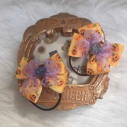 リボン ヘアゴム ヘアアクセサリー たらりん ツイン 苺 いちご イチゴ