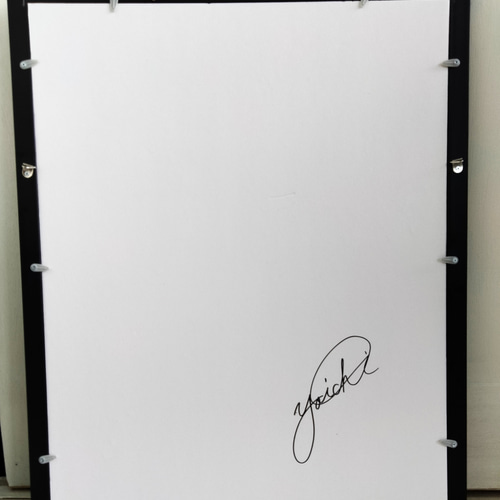 深淵にみる希望 / 抽象画 53×42㎝ 額セット モダン インテリア 雑貨 深淵にみる希望 / 抽象画 額縁セット 53×44㎝ 原画1点のみ