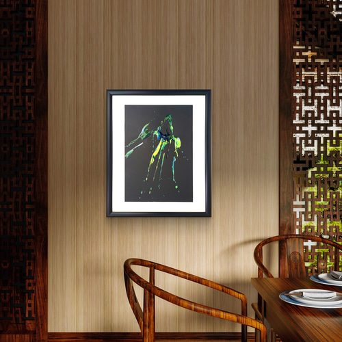 深淵にみる希望 / 抽象画 額縁セット 53×44㎝ 原画1点のみ モダンアート 深淵にみる希望 / 抽象画 額縁セット 53×44㎝ 原画1点のみ