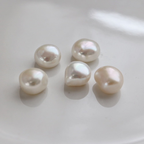 4点381特大グレーバロックパールスタッドピアス★20mmサージカルステンレス 2way 淡水バロックパールピアス(サージカルステンレス) ピアス