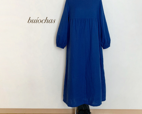 コズミックワンダー 秋冬 ウール地ボリュームスリーブワンピース