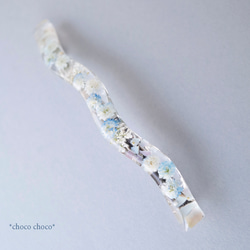 滿天星長髮夾（藍色 B） 第5張的照片