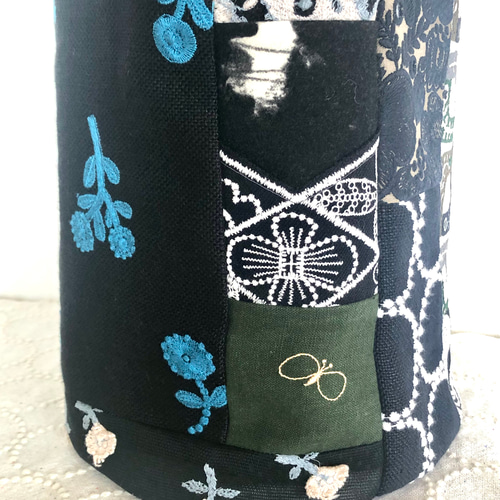 ミナペルホネンハンドメイドバケツトートバッグ ミナペルホネン ハンドメイド バケツバッグ トートバッグ