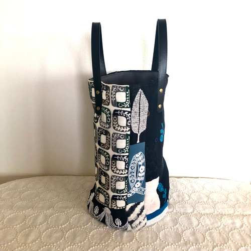 ミナペルホネンハンドメイドバケツトートバッグ ミナペルホネン ハンドメイド バケツバッグ バッグ トートバッグ