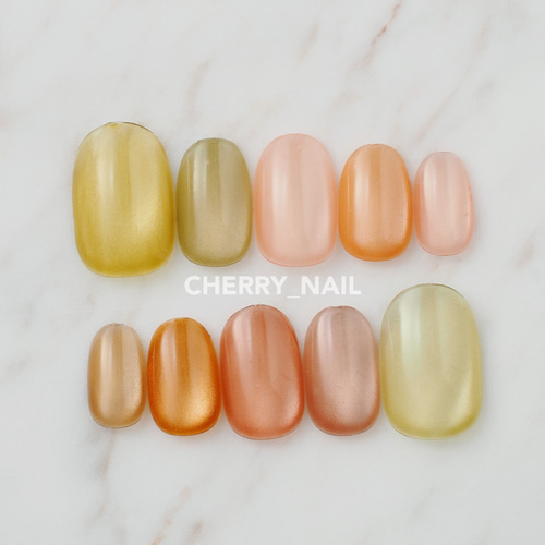 うるうる蜂蜜色のネイルチップ ネイルチップ（つけ爪） CHERRY