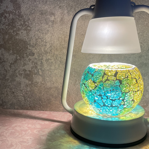 トルコランプキャンドルホルダーとアロマキャンドルウォーマーライトの