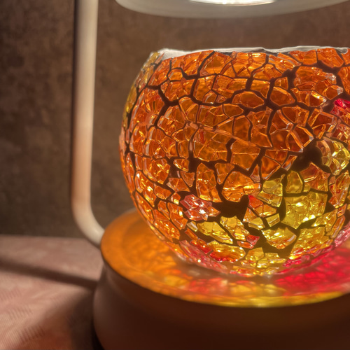 トルコランプキャンドルホルダーとアロマキャンドルウォーマーライトの