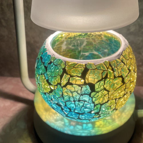 トルコランプキャンドルホルダーとアロマキャンドルウォーマーライトの