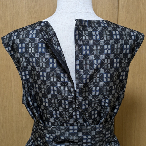 専用出品 着物リメイク 7段ティアードワンピース 大島紬 専用出品 着物