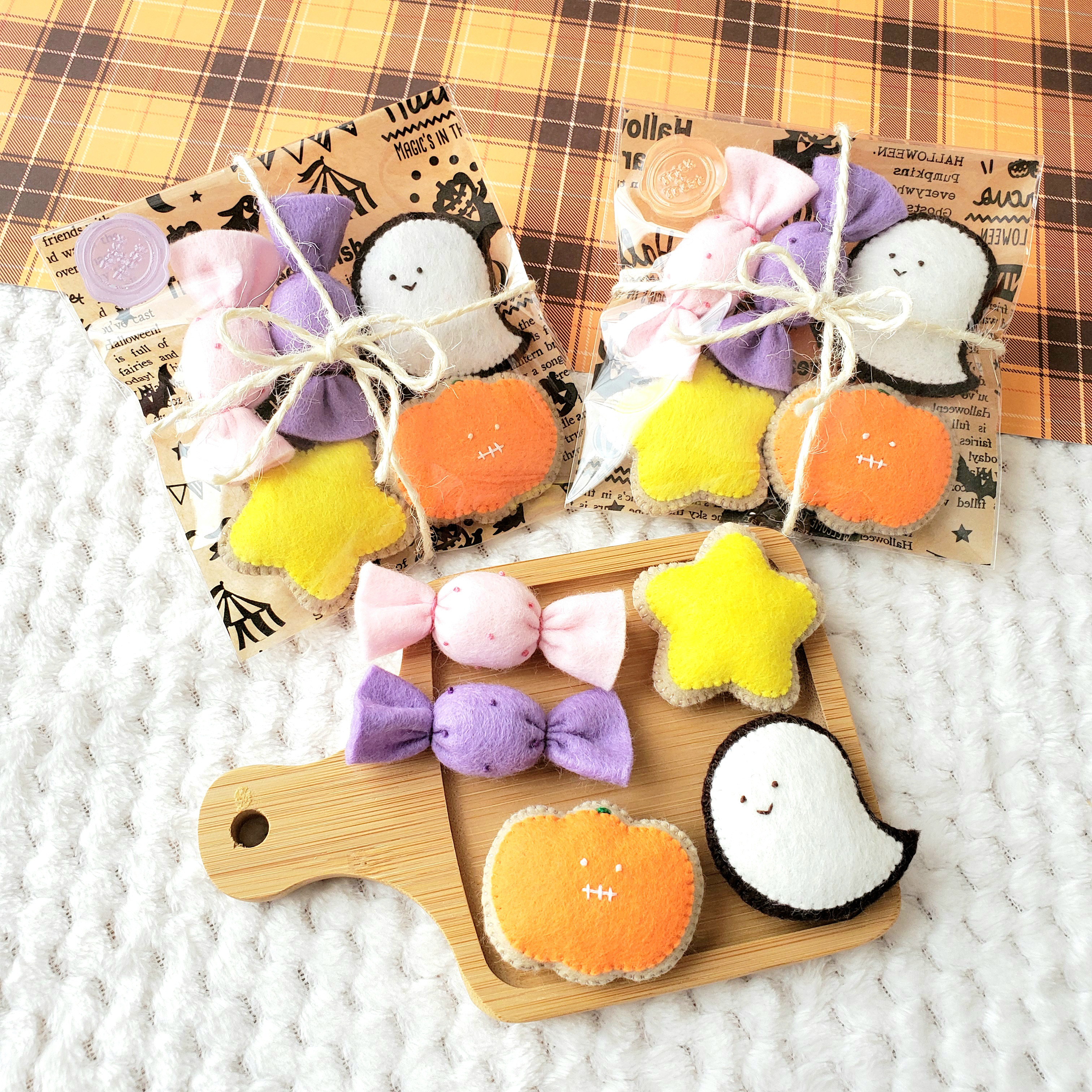 ハロウィン★お菓子ハロウィン作品★羊毛フェルト