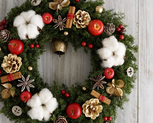 カワウソ☆クリスマス☆リース 可愛い嘘のカワウソ クリスマスリースマスコット | 商品で探す