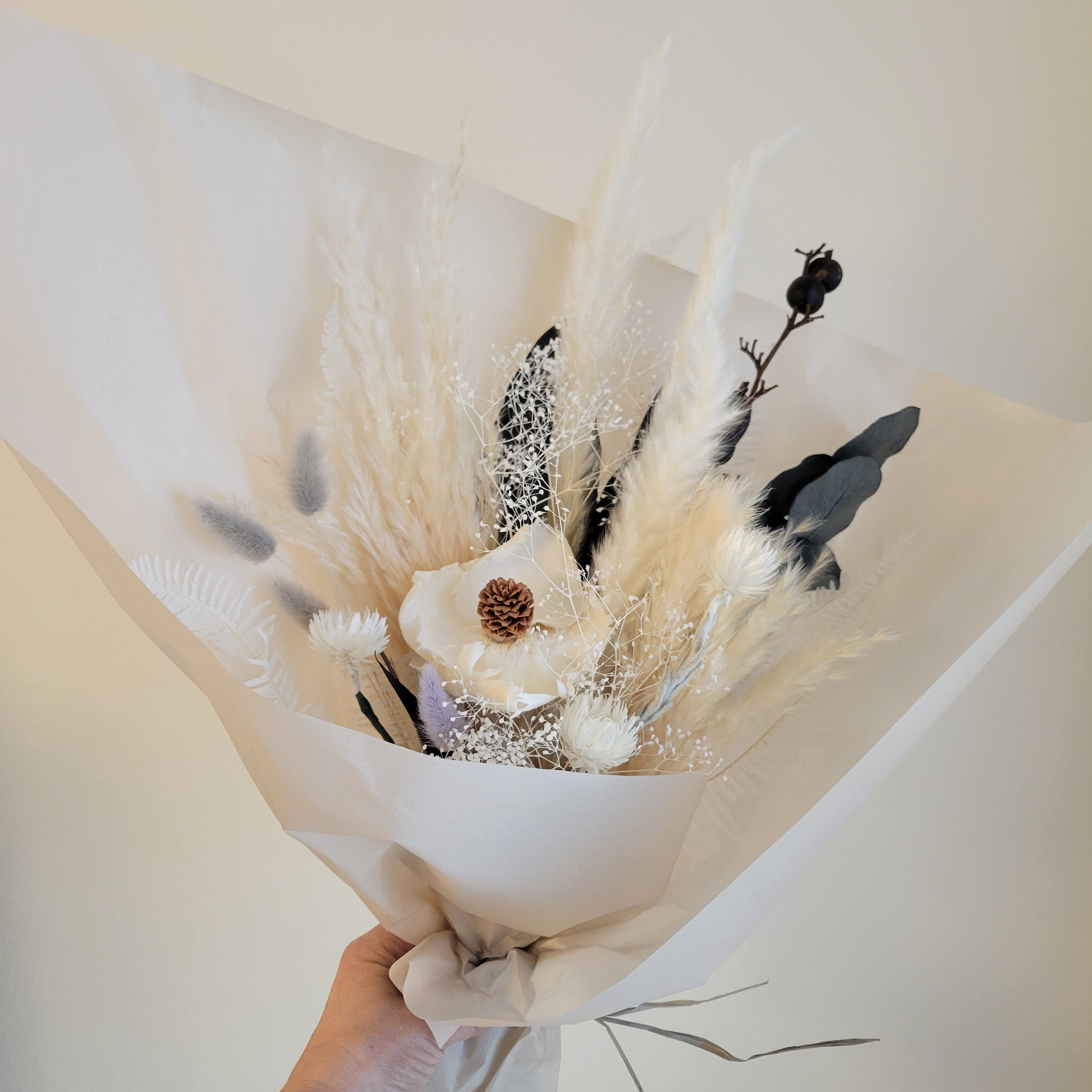 大人可愛いナチュラルブーケ*プリザーブドフラワー