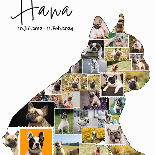 A4(各種サイズ有) オーダーメイド メモリアルポスター フォト