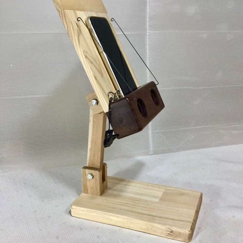 超特価激安の商品をすべて 天然木 ひのき／ウオールナットスマホスタンド／スピーカー その他