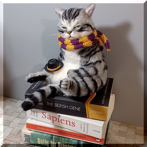 羊毛フェルト 猫 アメリカンショートヘア ねこ ネコ アメショ 猫