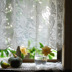 限定１☆ ヴィンテージ生地のカフェカーテン 9fd76d9125b3dae2572341e27dc241