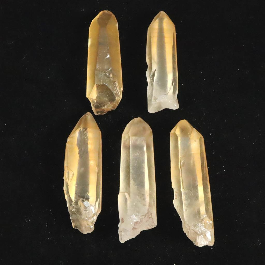 タンジェリン レムリアンシード 原石 5本セット 45.9g #60589