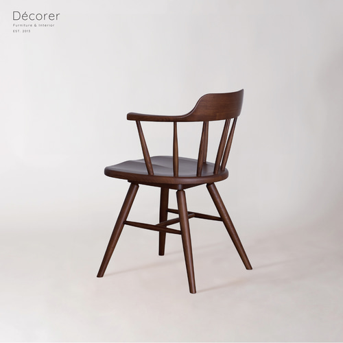 アッシュ材のウィンザーチェア [3色 : 座面固定] 子 ダイニング