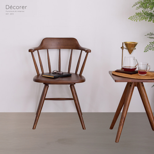 アッシュ材のウィンザーチェア [3色 : 座面固定] 子 ダイニング