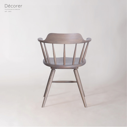 特集掲載* アッシュ材のウィンザーチェア [3色:座面回転] 椅子