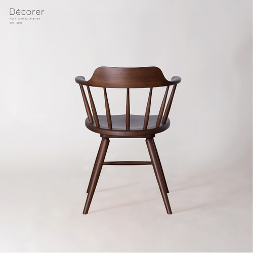 特集掲載* アッシュ材のウィンザーチェア [3色:座面回転] 椅子