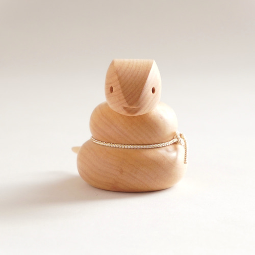 干支の置物 2025『巳』（飾り台なし） その他置物 木工房 福ひで 通販