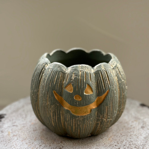 2024☆新作☆ハロウィン》ジャックオーランタンポット24シングル