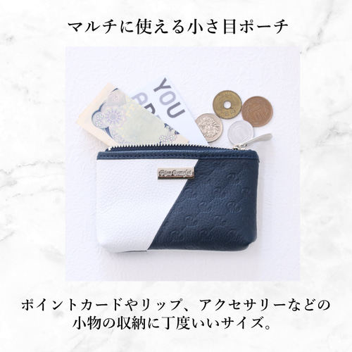 ミニポーチ 革 ポーチ ミニ 小銭 化粧 メイク ミニ財布 プレゼント 