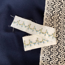 フランスアンティーク刺繍用モノグラムスタンプ L 編み図・パターン