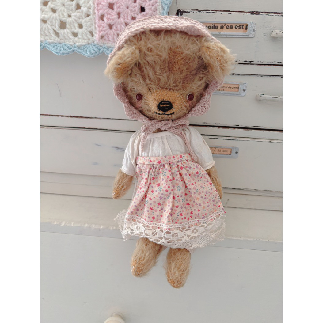 ぬいぐるみ テディベア スーティ yofugetu様 作家 クマ くま